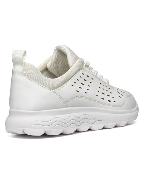 Baskets en Cuir Spherica blanches