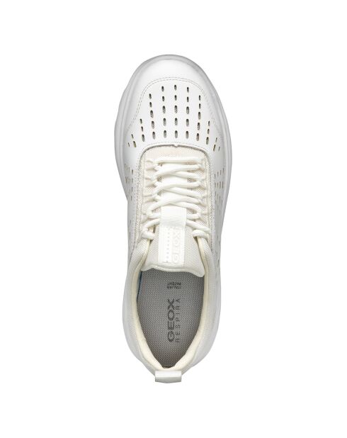 Baskets en Cuir Spherica blanches
