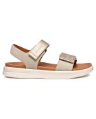 Sandales en Cuir Xand taupe pâle/doré pâle