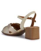 Sandales New sable/doré clair - Talon 6 cm