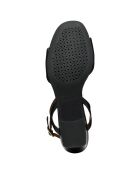 Sandales en Cuir New noires - Talon 5 cm