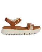 Sandales en Cuir Xand camel