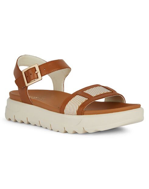 Sandales en Cuir Xand camel
