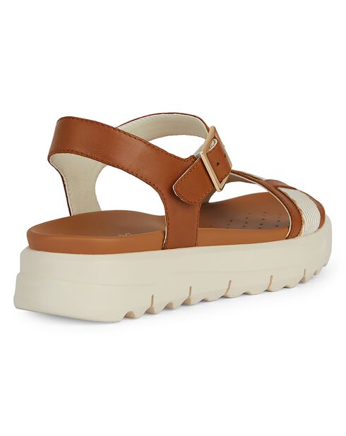 Sandales en Cuir Xand camel