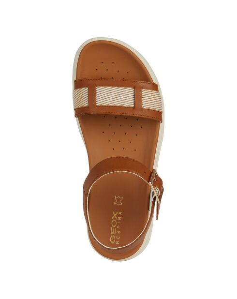 Sandales en Cuir Xand camel