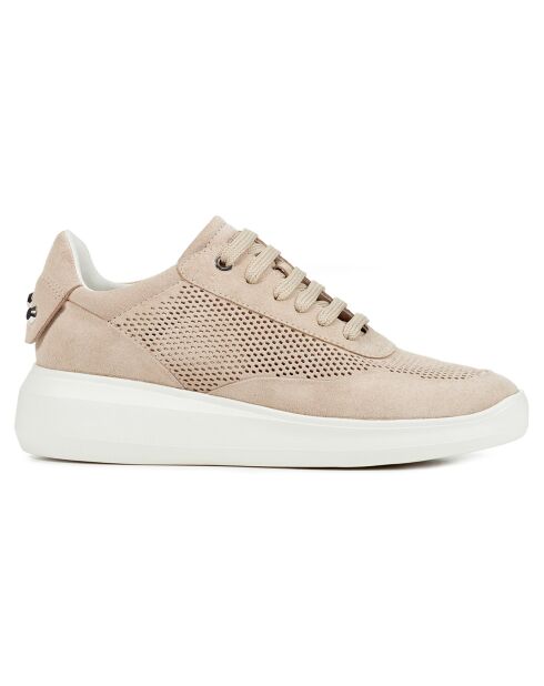 Baskets en Cuir Rubidia nude