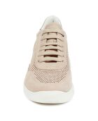 Baskets en Cuir Rubidia nude