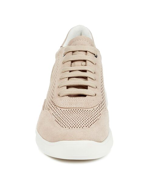 Baskets en Cuir Rubidia nude