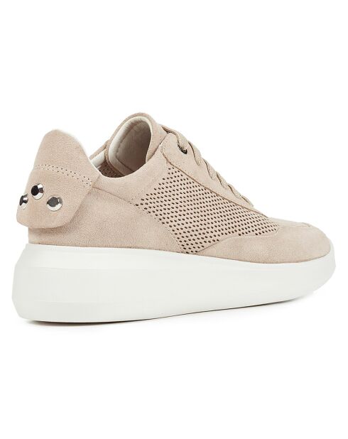 Baskets en Cuir Rubidia nude