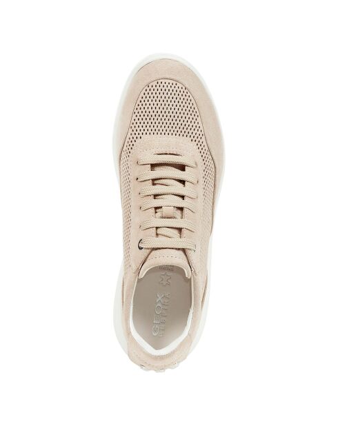 Baskets en Cuir Rubidia nude
