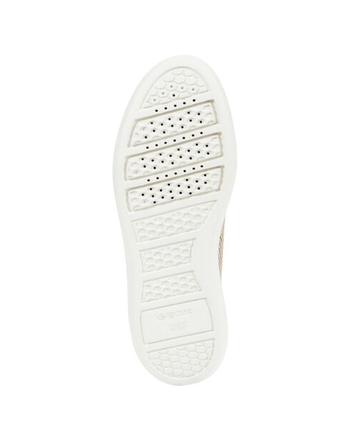 Baskets en Cuir Rubidia nude
