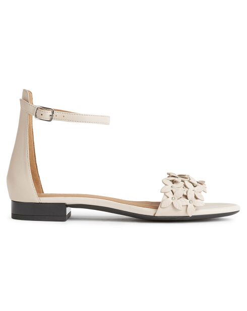Sandales en Cuir Wistrey crème