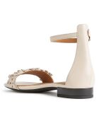 Sandales en Cuir Wistrey crème