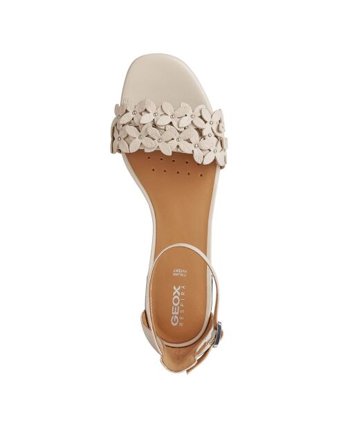 Sandales en Cuir Wistrey crème