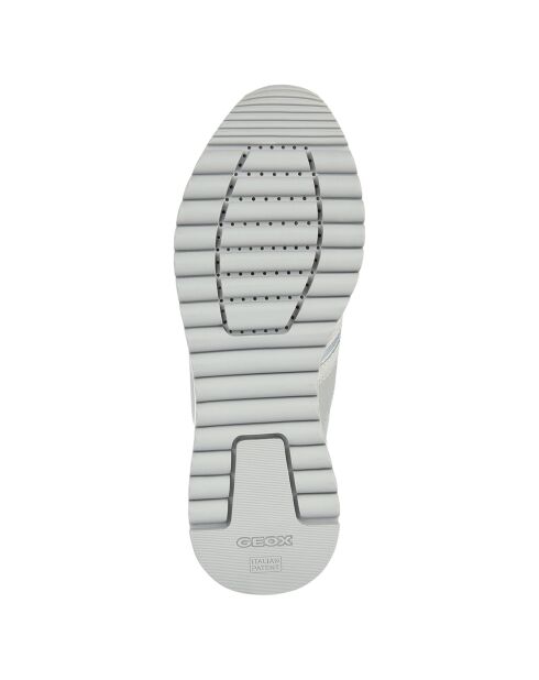 Baskets en Cuir Desya gris pâle
