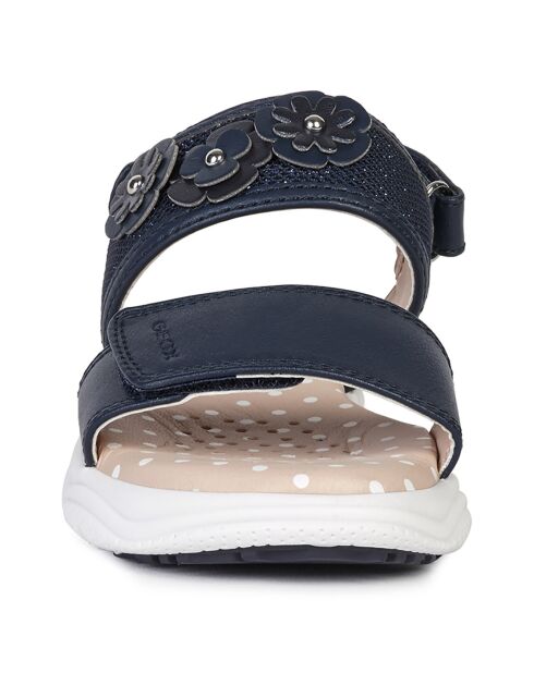 Marineblaue Sandalen Deaphne