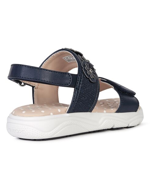 Marineblaue Sandalen Deaphne