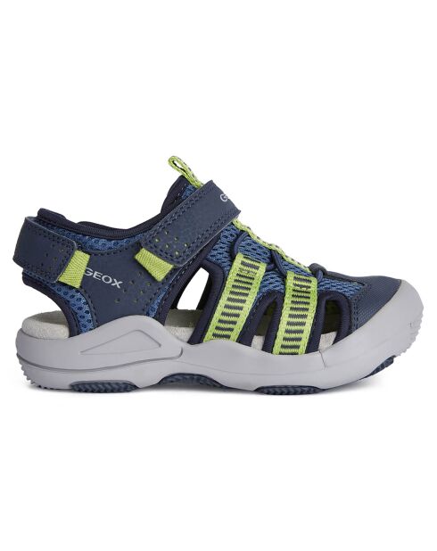 Sandales Kyle bleu marine/citron