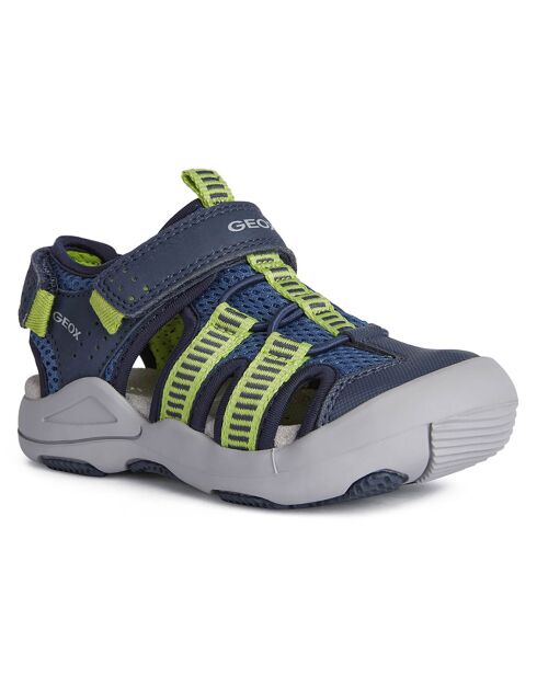 Sandales Kyle bleu marine/citron