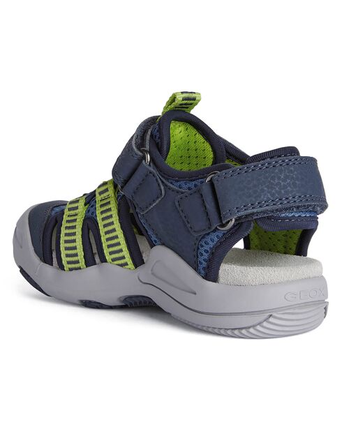 Sandales Kyle bleu marine/citron