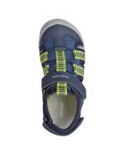 Sandales Kyle bleu marine/citron