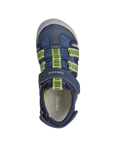 Sandales Kyle bleu marine/citron