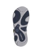 Sandales Kyle bleu marine/citron