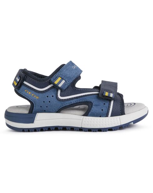 Sandales Alben bleu marine/avio