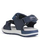 Sandales Alben bleu marine/avio