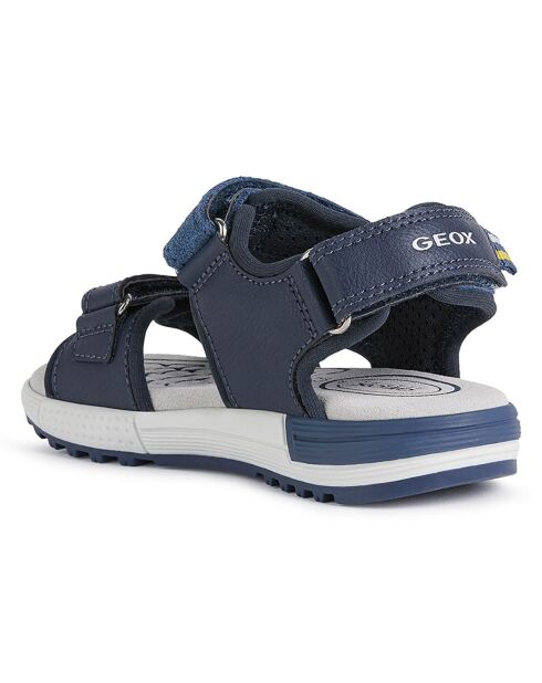 Sandales Alben bleu marine/avio
