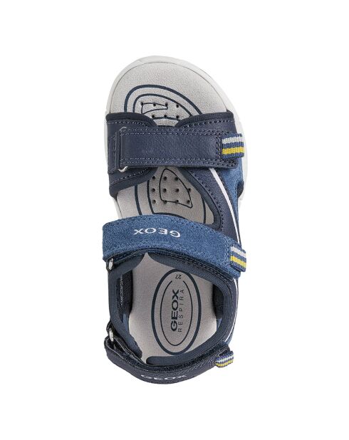 Sandales Alben bleu marine/avio