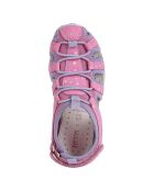 Sandales Roxanne fuchsia/lilas