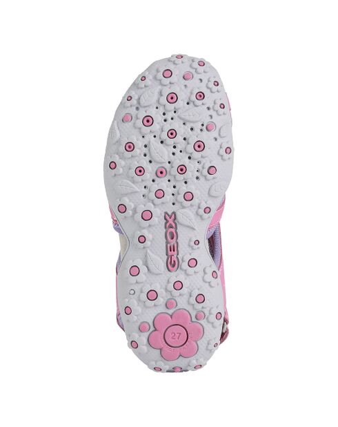 Sandales Roxanne fuchsia/lilas