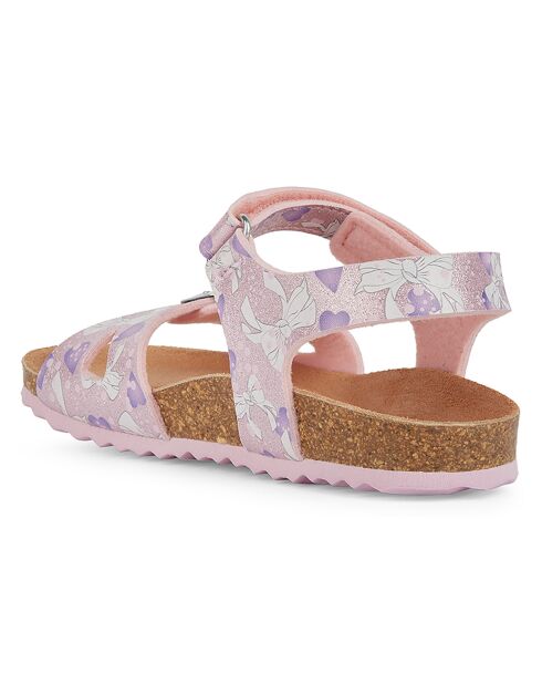 Sandales Adriel rose/lilas