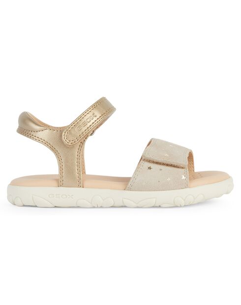 Sandales Haiti platinum/beige