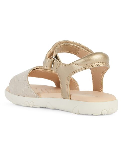Sandales Haiti platinum/beige