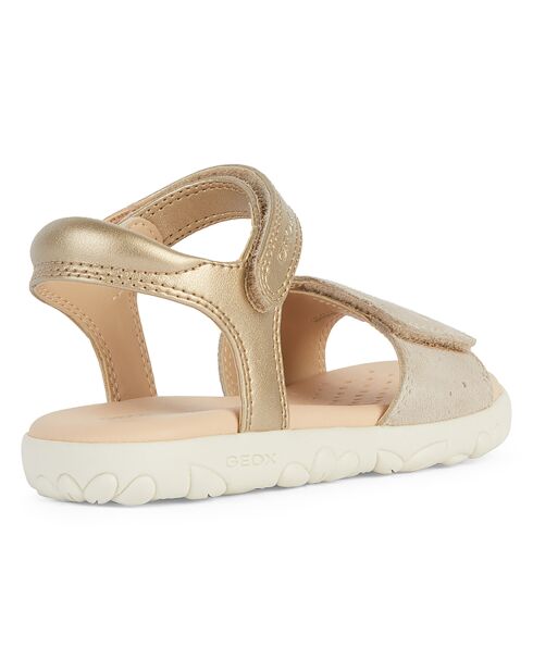 Sandales Haiti platinum/beige