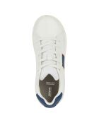 Baskets Eclyper blanc/bleu marine