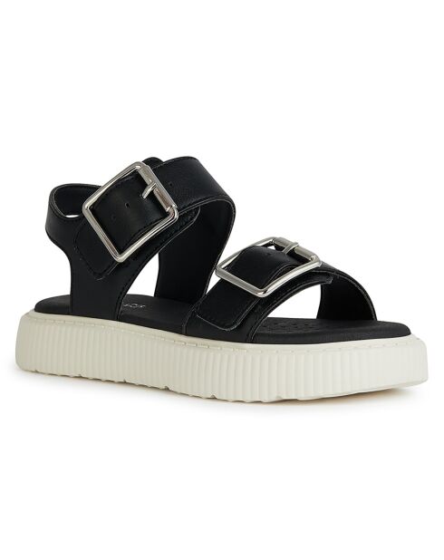 Sandalen met zwarte sandalen