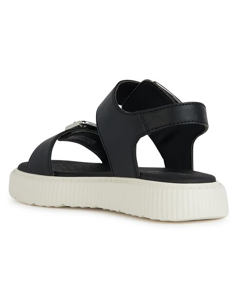 Sandalen met zwarte sandalen