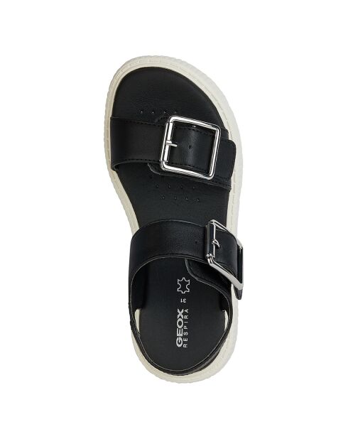 Sandalen met zwarte sandalen