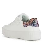 Baskets Mikiroshi blanc/saumon