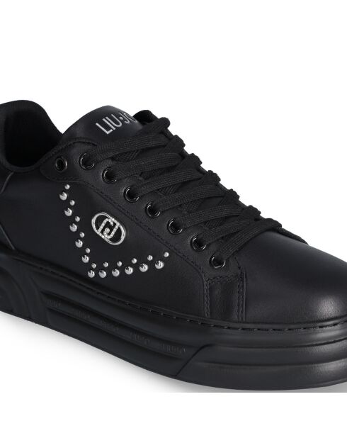 Baskets en Cuir Cleo noires