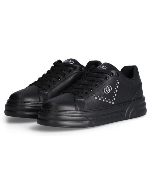 Baskets en Cuir Cleo noires