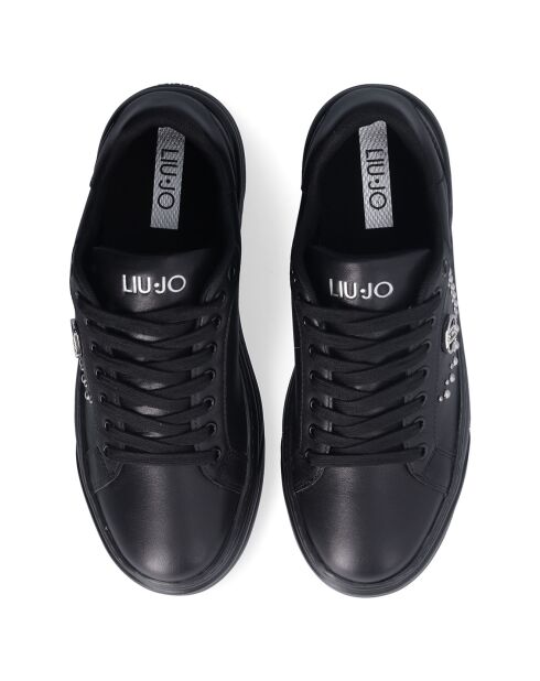 Baskets en Cuir Cleo noires
