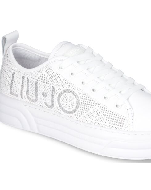 Baskets en Cuir Cleo blanches