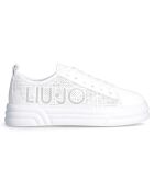 Baskets en Cuir Cleo blanches