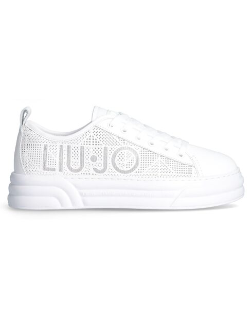 Baskets en Cuir Cleo blanches