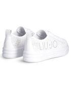 Baskets en Cuir Cleo blanches