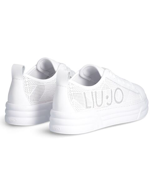 Baskets en Cuir Cleo blanches